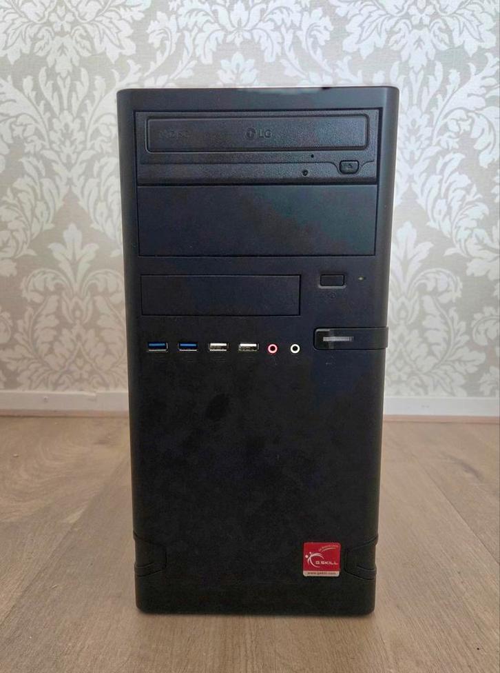 AMD A8 | 8gb | 240gb SSD | Scythe | Mini Tower Win10 PC, Computers en Software, Desktop Pc's, Zo goed als nieuw, 3 tot 4 Ghz, SSD