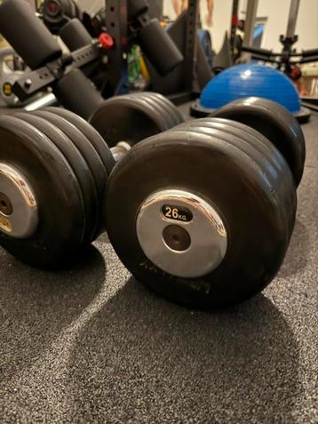 LifeMaxx Fixed Dumbbells 2x 26kg – professionele kwaliteit beschikbaar voor biedingen