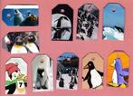 9572) pinguins labeltjes, Verzamelen, Dierenverzamelingen, Ophalen of Verzenden, Zo goed als nieuw, Beeldje of Figuurtje
