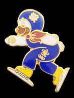 Howdy schaats pin- Olymp.Spelen mascotte Calcary 1988, Verzamelen, Speldjes, Pins en Buttons, Verzenden, Nieuw, Sport, Speldje of Pin