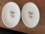 Wedgwood rosalind 2 ovaal schaal/zuurschaaltjes, Ophalen of Verzenden, Wedgwood, Porselein, Schaal of Schalen