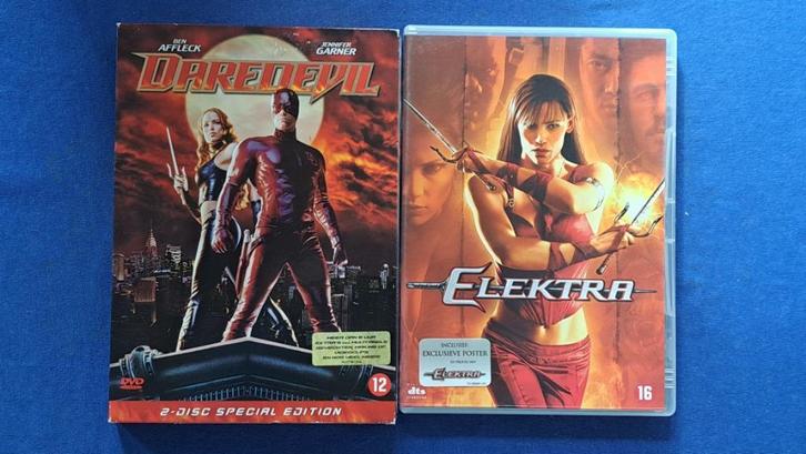Daredevil & Elektra "Ben Affleck, Jennifer Garner", Cd's en Dvd's, Dvd's | Science Fiction en Fantasy, Zo goed als nieuw, Vanaf 16 jaar