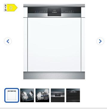 Siemens SE53HS60AE / Inbouw Half geïntegreerd 81,5 - 87,5 cm beschikbaar voor biedingen