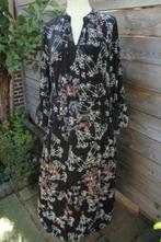 Jurk zwart/ creme/ roze K-Design mt XXL Maxi Vaste prijs, K-design, Zwart, Maat 46/48 (XL) of groter, Ophalen of Verzenden