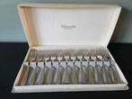 Gero Zilmeta set van 12 vintage taartvorkjes in doos, Huis en Inrichting, Keuken | Bestek, Ophalen of Verzenden, Gebruikt, Rvs of Chroom