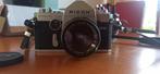 Ricoh Singlex TLS met Rikenon f2.8 55mm lens + uv filter, Ophalen of Verzenden, Gebruikt, Spiegelreflex, Overige Merken