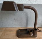 Mooie vintage lamp, bureaulamp met pennenbak, Ophalen of Verzenden, Gebruikt, Minder dan 50 cm