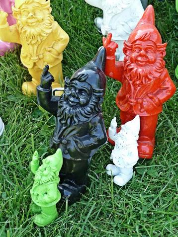 15 stuks Fuck You (tuin)kabouters diverse maten beschikbaar voor biedingen