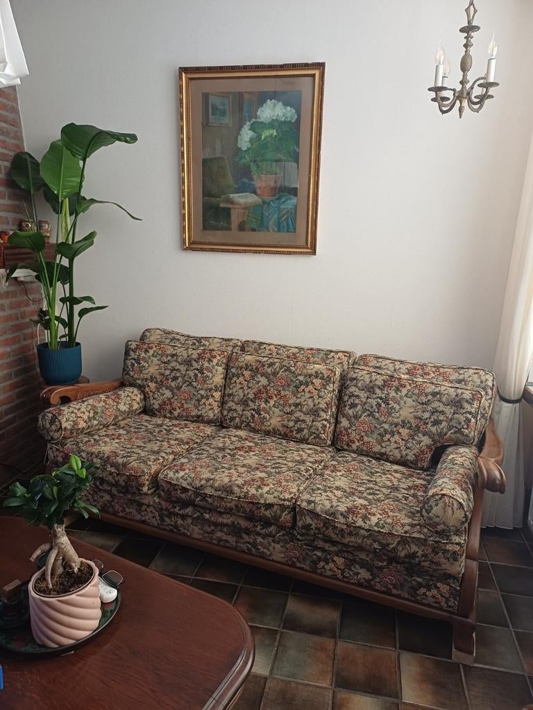 Te koop bankstel (what you see is what you get.), Huis en Inrichting, Banken | Bankstellen, Ophalen of Verzenden, Gebruikt