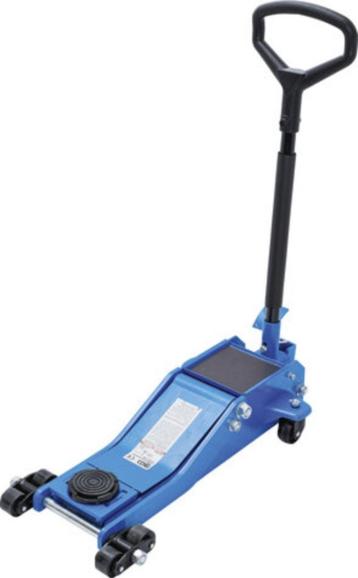 Garagekrik extra vlak 2 ton merk BGS beschikbaar voor biedingen