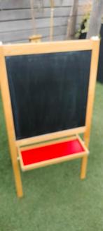 Schoolbord met white board en rol papier Mala Ikea, Ophalen, Gebruikt, Krijtbord