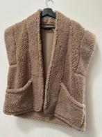 Gilet teddy stof beige/taupe maat L/XL, Kleding | Dames, Ophalen of Verzenden, Nieuw, Maat 42/44 (L), Beige