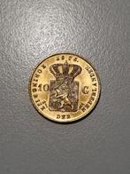 Gouden Tientje 1875 Willem III - Zeldzaam verzamelstuk!, Postzegels en Munten, Munten | Nederland, Goud, 10 gulden, Verzenden