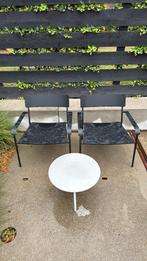 Serax Lounge stoelen + bijzettafel showroom set, Tuin en Terras, Tuinsets en Loungesets, 2 zitplaatsen, SERAX, Bijzettafel, Aluminium