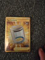 Pokémon GO Egg Incubator Foil Trainer Kaart, Ophalen of Verzenden, Zo goed als nieuw, Losse kaart, Foil