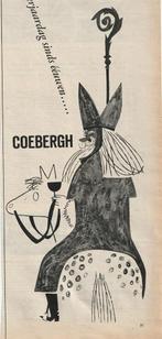 Retro reclame 1958 Coebergh borrel ook voor Sinterklaas, Verzenden, Overige typen