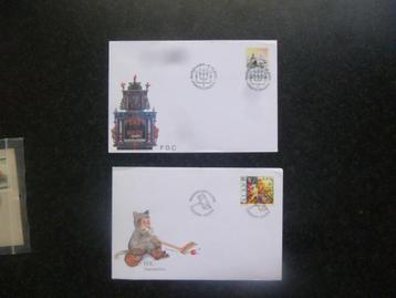 ALAND  2 fdc's 2002        E beschikbaar voor biedingen