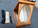 Antieke Scheerset in Houten Kist, Ophalen of Verzenden, Rechthoekig, Minder dan 50 cm, Minder dan 100 cm