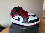 Nike Air Jordan 1 Mid Gym Red Black Toe EU44, Kleding | Heren, Schoenen, Ophalen, Zwart, Nike Air Jordan, Sneakers of Gympen