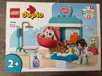 Lego Duplo 10438 visit to the vet clinic compleet, Ophalen of Verzenden, Zo goed als nieuw, Complete set, Duplo