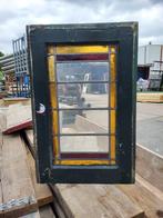 Glas in lood raam 58x38cm (GL63), Huis en Inrichting, Woonaccessoires | Overige, Gebruikt, Ophalen