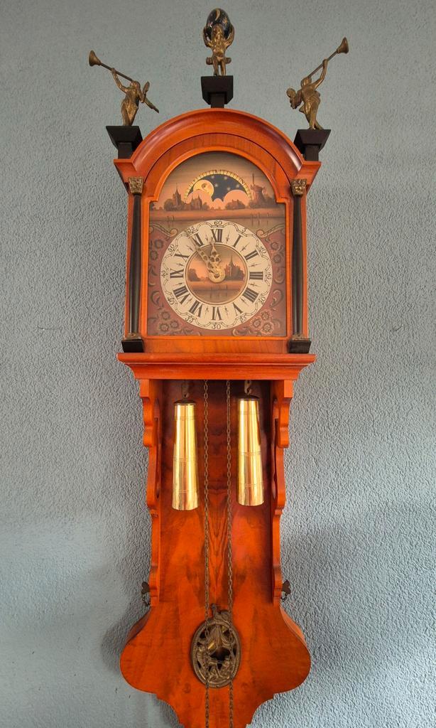 Friese staartklok 19e eeuw. Restauratieproject, Antiek en Kunst, Antiek | Klokken, Ophalen of Verzenden