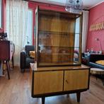 Retro buffetkast/ vitrinekast jaren 50 60, Gebruikt, Ntp, Ntp, 150 tot 200 cm