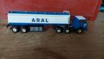Siku Henschel Aral tank oplegger., Ophalen of Verzenden, Bus of Vrachtwagen, SIKU