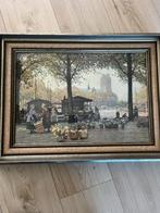Schilderij Hans Herman, Antiek en Kunst, Kunst | Schilderijen | Klassiek, Ophalen of Verzenden