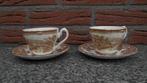 2X MYOTT TONQUIN / MANDARIN KOP EN SCHOTEL, Antiek en Kunst, Antiek | Servies los, Ophalen of Verzenden