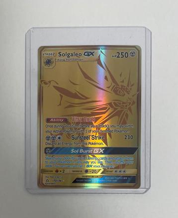 Solgaleo GX 173/156 – Secret Rare –Ultra Prism – Mint Staat! beschikbaar voor biedingen
