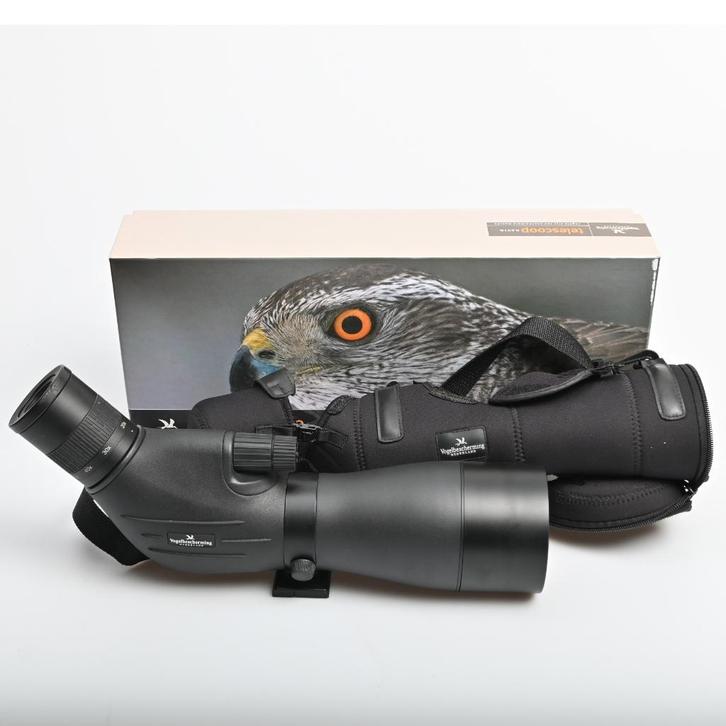 VOGELBESCHERMING HAVIK 82 ED 20-60x, Audio, Tv en Foto, Optische apparatuur | Verrekijkers, Zo goed als nieuw, Dakkant (recht)