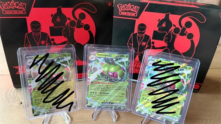Yanmega ex 003/182 destined rivals, Hobby en Vrije tijd, Verzamelkaartspellen | Pokémon, Nieuw, Losse kaart, Ophalen of Verzenden