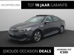 Kia Optima 2.0 GDI PHEV Business DynamicLine Leder | Elekt., Auto's, 12 maanden, Lichtsensor, Gebruikt, 4 cilinders