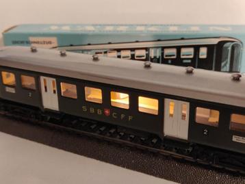 ** COLLECTORS ITEM ** Márklin 4038 + VERLICHTING SBB-CFF ** beschikbaar voor biedingen