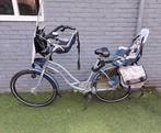 Sparta mamafiets met voor en achterzitje, Fietsen en Brommers, Fietsen | Dames | Moederfietsen, 2 zitjes, Sparta, Gebruikt, Ophalen