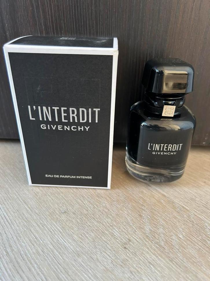 L’ interdit givenchy eau de parfum 50ml intense, Sieraden, Tassen en Uiterlijk, Uiterlijk | Parfum, Nieuw, Ophalen