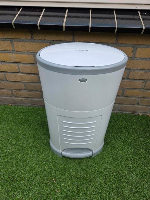 Luieremmer Korbell Nappy Disposal System, Huis en Inrichting, Woonaccessoires | Prullenbakken, Zo goed als nieuw, Kunststof, Minder dan 50 cm