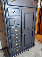 Mat zwarte ladekast, Ophalen, RoDeKo Volendam, R.kooij65@gmail.com, 100 tot 150 cm