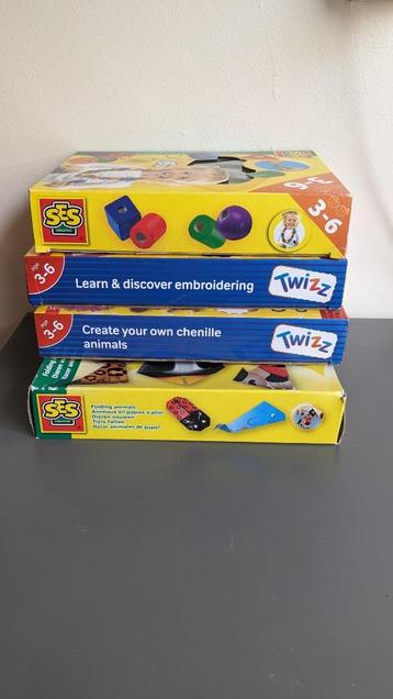 SES Creative, Twizz Leer & Ontdek Doosjes 4x beschikbaar voor biedingen