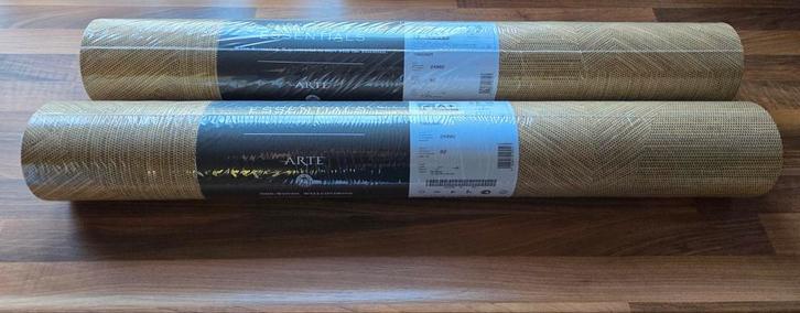 Arte Essentials Tangram Caprice Ochre 24002, Huis en Inrichting, Stoffering | Behang, Ophalen of Verzenden