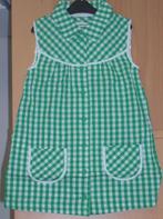*SALE* Groen/wit geruite Name It jurk maat 80 *NieuW*, Kinderen en Baby's, Babykleding | Maat 80, Meisje, Jurkje of Rokje, Nieuw