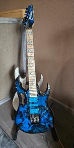 Ibanez JEM77P-BFP blue floral, Ophalen of Verzenden, Zo goed als nieuw, Zwart