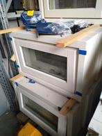 Hardhout kozijn met uitzetraam, Gevelraam of Ruit, Minder dan 80 cm, Minder dan 80 cm, Nieuw