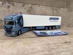 WSI SCANIA R HIGHLINE I CR20H 4X2 REEFER TRAILER SNEEPELS, Hobby en Vrije tijd, Ophalen of Verzenden, Nieuw, Bus of Vrachtwagen