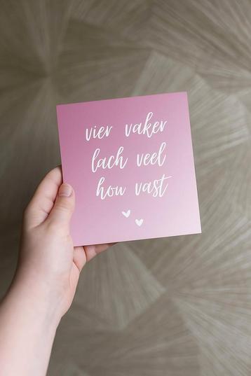 Gepersonaliseerde tegeltje beschikbaar voor biedingen