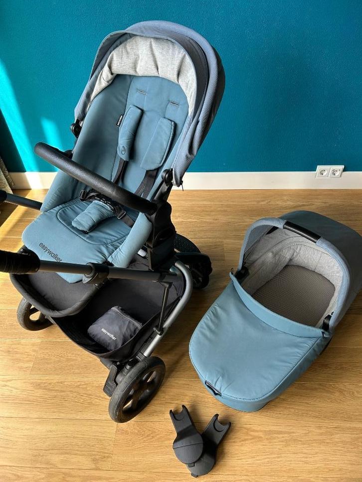 Easywalker Harvey2 blauw, Kinderen en Baby's, Kinderwagens en Combinaties, Gebruikt, Kinderwagen, Overige merken, Ophalen