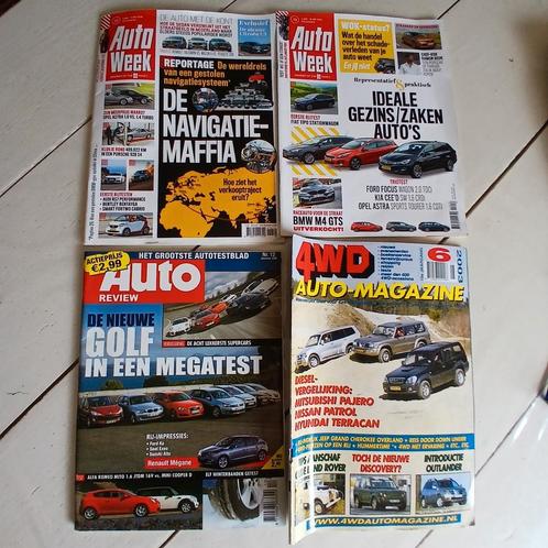2x Autoweek en 1x Auto review 1x 4wd magazine prijs/stuk!, Boeken, Tijdschriften en Kranten, Gelezen, Overige typen, Ophalen of Verzenden