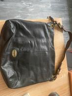 Leren Fossil schoudertas, Ophalen, Zo goed als nieuw, Bruin, Leer