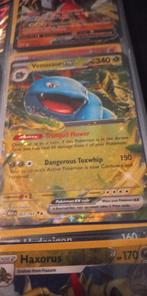 Venusaur pokemon kaarten, Ophalen of Verzenden, Zo goed als nieuw, Meerdere kaarten, Foil
